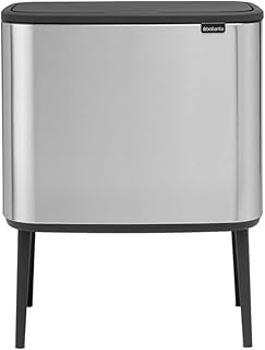 Brabantia bo touch 315848 poubelle avec seau en plastique, 36 litres, acier mat résistant aux empreintes digitales, 1 intérieur. DIAYTAR COTE D'IVOIRE, la boutique en ligne leader en Cote d'Ivoire, vous permet de faire vos achats en ligne de manière simple et sécurisée. La boutique propose une large gamme de produits, des produits alimentaires aux produits high-tech, et offre des promotions et des réductions régulières. Avec DIAYTAR COTE D'IVOIRE, vous pouvez faire vos achats en toute confiance.