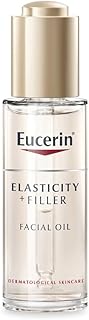Huile de comblement pour le visage + eucerin élasticité de la peau sèche