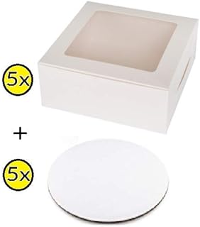 Boîte à gâteaux bundles & seasons avec fenêtre et plateau rond pour cupcakes et biscuits, boîtes de restaurant et de boulangerie 12"l x 12"l x 5"h, blanc, plateau argenté 12". Avec plus de 300 000 références, DIAYTAR COTE D'IVOIRE couvre un large éventail de catégories, allant de l'électronique aux vêtements, en passant par les produits d'entretien ménager et les articles de sport. Cette diversité de produits permet à la boutique de répondre aux besoins quotidiens de sa clientèle, la positionnant comme un partenaire commercial fiable pour la population ivoirienne. Son site web est conçu pour offrir une navigation intuitive et une facilité d’achat.