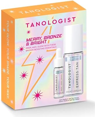 Coffret de poudres bronzantes et éclaircissantes tanost merry - 15 ml de gouttes