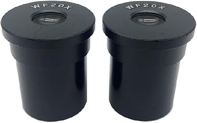 Consommables de laboratoire une paire d'oculaire de microscope biologique pour verre optique