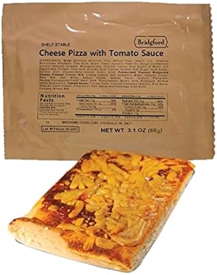 Tranches de pizza et fromage / repas irm, aliments de survie prêts à manger (3). Avec plus de 300000 références à disposition, DIAYTAR COTE D'IVOIRE se positionne comme un partenaire incontournable pour les consommateurs ivoiriens qui recherchent des produits de qualité à des prix compétitifs, avec la possibilité de les recevoir directement chez eux.