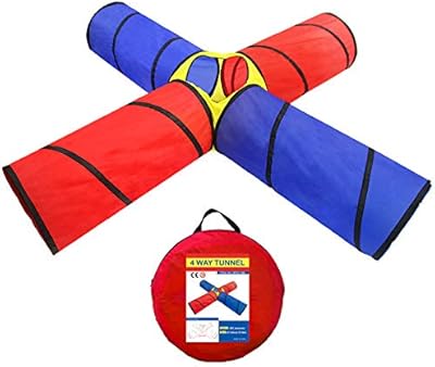 Tunnel rampant à 4 voies, ensemble de jonction amusant, tente de jeu de 8 pieds, jouet pour enfants, tube de jeu. La boutique en ligne DIAYTAR COTE D'IVOIRE s'est imposée comme un acteur majeur du commerce électronique en Côte d'Ivoire, en proposant une gamme exhaustive de produits répondant aux besoins du quotidien. De l'électronique aux produits alimentaires, en passant par la mode et les accessoires, DIAYTAR COTE D'IVOIRE couvre un large éventail de catégories de produits.