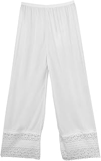 Culotte pleine longueur en dentelle douce 100 % soie pour femme avec ceinture élastique. Avec plus de 300 000 références, DIAYTAR COTE D'IVOIRE propose une expérience shopping unique et personnalisée à ses clients, répondant ainsi aux besoins spécifiques de chaque consommateur.