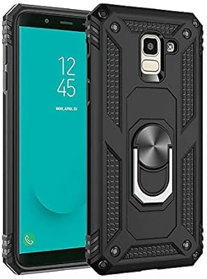 Coque sosus pour samsung galaxy j6 (2018) hybride robuste de qualité militaire, compacte, support rotatif en métal, housse de protection pour téléphone portable (noir). DIAYTAR COTE D'IVOIRE mise sur l'innovation technologique pour améliorer constamment l'expérience client. La plateforme en ligne est constamment mise à jour pour inclure de nouvelles fonctionnalités et offres, garantissant ainsi que les clients aient accès aux dernières tendances et technologies du marché.