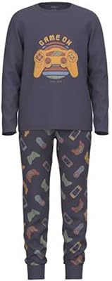 Ensemble de vêtements de nuit de couleur grise pour garçons de sleep it