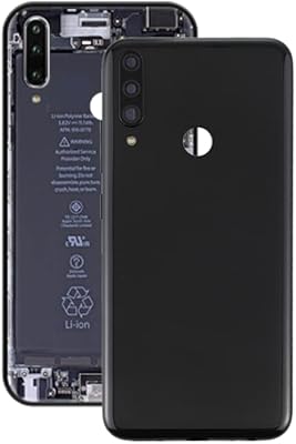 Couvercle arrière de batterie yaolan avec cache d'objectif d'appareil photo pour lenovo k10