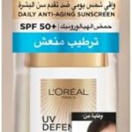 L'oréal paris uv defender crème solaire spf 50+, crème anti-âge à usage quotidien