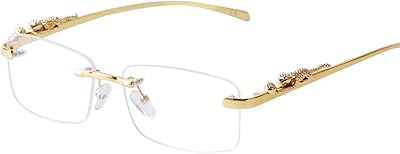 Lunettes de soleil classiques sans monture lunettes de soleil de luxe sans monture en métal doré avec verres colorés rectangulaires. Avec plus de 300 000 références, DIAYTAR COTE D'IVOIRE est la destination idéale pour tous vos besoins d'achat en ligne en Côte d'Ivoire. Nous proposons une sélection de produits de qualité, allant de l'électronique aux produits alimentaires, en passant par les vêtements et les accessoires. Notre objectif est de vous offrir une expérience d'achat en ligne unique et satisfaisante.