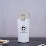 Tasse à café de voyage en acier inoxydable isolée sous vide, tasse à