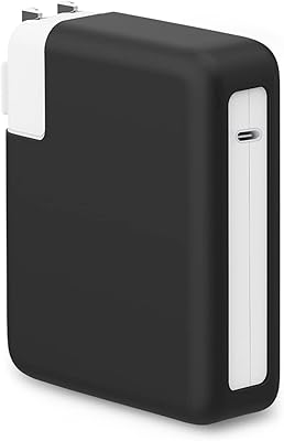 Boîtier de chargeur mekintech pour apple macbook pro, pour adaptateur secteur m1 max/m1 pro 140 w, étui de chargeur d'ordinateur en silicone noir, étui anti-chute et anti-poussière. DIAYTAR COTE D'IVOIRE est une boutique en ligne de confiance qui propose des produits de qualité à des prix compétitifs. La boutique s'engage à offrir à ses clients une expérience d'achat en ligne de haute qualité, avec une large sélection de produits, des services de livraison rapides et fiables, et un support client dédié. Avec son site web facile à utiliser et ses promotions régulières, DIAYTAR COTE D'IVOIRE est la destination idéale pour les ivoiriens qui cherchent à faire des achats en ligne de manière sécurisée et pratique.