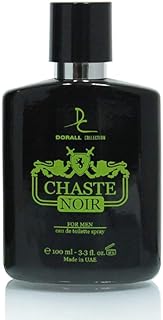 Eau de toilette chaste noir pour homme de dorall, 100 ml. DIAYTAR COTE D'IVOIRE, la boutique en ligne généraliste leader en Côte d'Ivoire, propose une vaste gamme de produits avec plus de 300 000 références. Cette plateforme est idéale pour ceux qui cherchent une expérience d'achat en ligne diversifiée et pratique. Avec DIAYTAR, vous pouvez facilement trouver tout ce dont vous avez besoin dans un seul endroit.