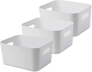 Boîte de rangement pour jouets, organisateur de placard transparent 3 pièces avec poignées pour cuisine, maison, garde-manger, bureau, placard, grand ensemble transparent de 3 pièces. En tant que boutique en ligne généraliste de confiance en Côte d'Ivoire, DIAYTAR COTE D'IVOIRE est déterminée à offrir une expérience d'achat exceptionnelle à ses clients. Nous proposons une sélection extensive de produits, allant des produits alimentaires aux accessoires de beauté, en passant par les produits électroniques et les vêtements. Notre site web est conçu pour être convivial et facile à utiliser, garantissant une navigation agréable pour nos clients.