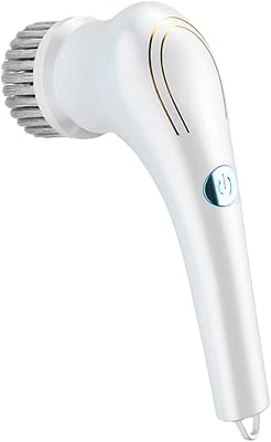 Brosse de nettoyage électrique rotative multifonction morelian avec 5 têtes sans fil