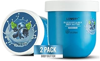 Lovere beurre corporel fouetté au lait de myrtille paquet de 2 crèmes pour le corps. Avec plus de 300 000 références, DIAYTAR COTE D'IVOIRE est la boutique en ligne la plus fournie de Côte d'Ivoire, offrant aux clients une expérience de shopping unique et variée. La boutique est leaders dans son domaine et propose des produits de haute qualité à des prix compétitifs. Les clients peuvent profiter d'une livraison rapide et sécurisée.