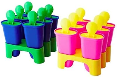 Moule à glace ikea choosigit, couleurs assorties - 2 ensembles
