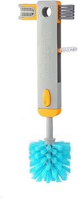 Daihagi brosse à tasses multifonctionnelle 4 en 1 laver brosses biberons nettoyage