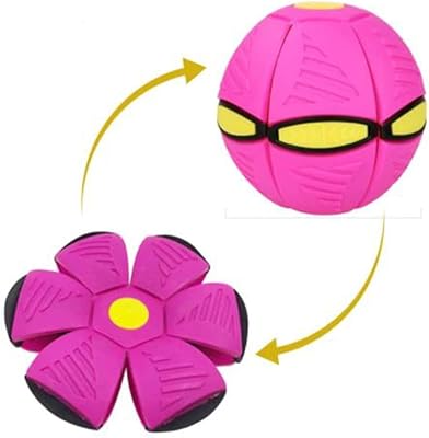Volleyball magique ufo, ballon frisbee, jouet plat innovant, balle à disque déformable, jouet à ventilation de balle, jouets 2 en 1 pour enfants, garçons et filles, intérieur, extérieur, jardin et plage (rose). DIAYTAR COTE D'IVOIRE se distingue par sa grande sélection de produits de qualité et à des prix compétitifs. Avec plus de 300 000 références, la boutique en ligne propose une expérience de shopping unique et pratique pour les consommateurs ivoiriens. Les clients peuvent profiter d'une gamme de produits allant des électroniques aux vêtements en passant par les produits pour la maison.