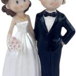 Hello kitty pride & groom mr mrs doll wedding couple cake