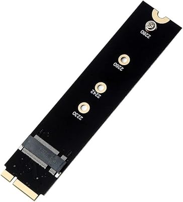 Soldot m2 m2 ngf sata ssd adaptateur carte ascenseur compatible avec apple macbook air 2012 a1465 a1466. Avec plus de 300 000 références à sa disposition, DIAYTAR COTE D'IVOIRE est la destination idéale pour les consommateurs qui recherchent de nouveaux produits et des marques célèbres. Cette boutique en ligne généraliste mise sur l'innovation et la modernité pour offrir une expérience unique à ses clients, avec des fonctionnalités telles que la recherche avancée et les recommandations de produits personnalisées.