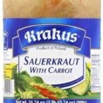 Choucraute krakus à la carotte 31.74oz (900g). produit de pologne. kapusta kwaszona z