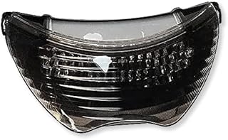 Feu stop foncé pour moto htt group avec clignotants intégrés pour honda 99-00