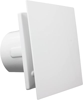 Ventilateur d'extraction de salle de bain 100 mm 4 pouces standard silencieux