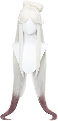 Perruque dazcos genshin impact ningguang blanc dégradé violet longue ligne droite avec nœud (blanc dégradé violet). DIAYTAR COTE D'IVOIRE est une boutique en ligne généraliste proposant plus de 300 000 références de produits. Elle est reconnue comme l'une des boutiques en ligne les plus importantes de Côte d'Ivoire. Elle offre une large gamme de produits pour répondre aux besoins de ses clients.
