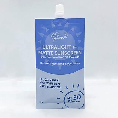 Crème solaire mate légère et ultralégère hello glow 50 g (crème solaire mate ultralégère). DIAYTAR COTE D'IVOIRE est la destination idéale pour les consommateurs ivoiriens qui cherchent à acheter des produits de qualité à des prix raisonnables. Avec plus de 300 000 références disponibles, la boutique en ligne offre une expérience d'achat unique et conviviale. Les clients peuvent naviguer facilement sur le site pour trouver ce qu'ils cherchent.