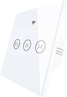 Rideaux à écran tactile intelligent moise rf433 avec wi-fi et interrupteur de volet motorisé requis, compatible avec l'application smart life/tuya, alexa et google home, blanc. DIAYTAR COTE D'IVOIRE est une boutique en ligne qui comprend l'importance de la satisfaction client. Elle propose donc un service après-vente personnalisé, qui permet aux clients de résoudre tout problème ou de poser des questions sur leurs achats. Les clients peuvent également contacter le service client par téléphone ou par courriel. La boutique en ligne propose également un programme de fidélité pour récompenser ses clients les plus fidèles.