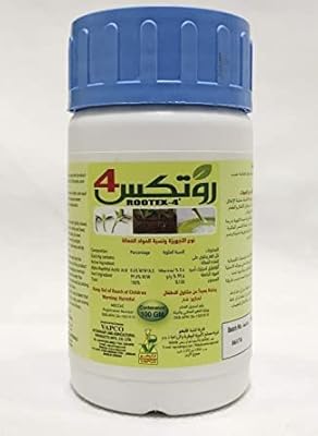 Rootex®-4 rooting harmone pour la propagation de plantes à partir de tiges et de boutures 100g 'jordan' - \"garden care\". DIAYTAR COTE D'IVOIRE est votre destination en ligne pour tout ce dont vous avez besoin, avec une sélection immense de produits de haute qualité. Nous nous efforçons de vous offrir une expérience d'achat en ligne confortable et sécurisée. Notre équipe est dédiée à vous fournir un service client exceptionnel.