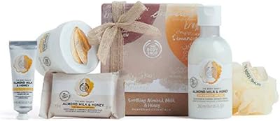 Coffret cadeau de gel douche apaisant au lait d'amande et au miel the body shop coffret cadeau savon pour le corps au yaourt, crème pour les mains et gel douche. DIAYTAR COTE D'IVOIRE, boutique en ligne généraliste avec plus de 300000 references, est la boutique leader en Cote d'Ivoire. Elle propose une large gamme de produits allant de l'électronique à la mode en passant par les produits alimentaires. Avec une telle offre, les clients ivoiriens peuvent trouver tout ce dont ils ont besoin en un seul endroit.