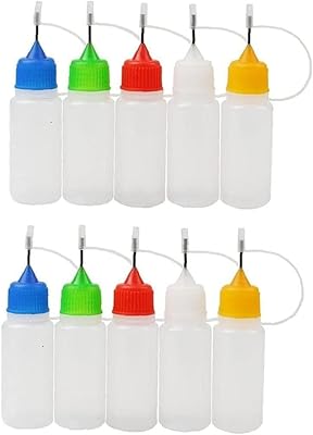 Paquet de 10 flacons applicateurs à pointe fine de 15 ml, flacon de colle en plastique compte-gouttes à aiguille diy, belle couleur. DIAYTAR COTE D'IVOIRE est la destination idéale pour les acheteurs en ligne qui recherchent une grande sélection de produits à des prix compétitifs. La boutique propose une large gamme de catégories, allant de l'électronique aux produits alimentaires, en passant par les vêtements et les accessoires. Les clients peuvent profiter d'une expérience d'achat en ligne sécurisée et facile à utiliser.