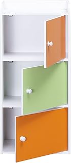 Armoire de rangement multicolore pour enfants à 3 niveaux wt-easy care, 11"