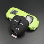 Étui de clé de voiture en silicone pour mitsubishi asx outlander