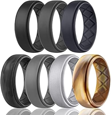 Egnaro anneau de bande respirant en silicone pour hommes pour l'entraînement sportif taille de bande croisée 8,5 mm de largeur - 2,5 mm d'épaisseur. DIAYTAR COTE D'IVOIRE est la référence absolue pour les achats en ligne de produits divers et variés en Côte d'Ivoire. Grâce à son immense sélection de plus de 300 000 articles, cette boutique en ligne leader donne accès à une gamme étendue de produits, allant des articles ménagers et d'ameublement à l'électronique dernier cri, tout en offrant des promotions attractives et des services de livraison rapides pour une expérience client satisfaisante.