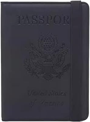 Porte-monnaie pour passeport, étui pour passeport avec blocage rfid, porte-cartes en cuir unisexe, organisateur de documents de voyage, cadeau pour hommes et femmes (bleu), noir, léger, blocage rfid. Avec plus de 300 000 références, DIAYTAR COTE D'IVOIRE est la destination idéale pour tous vos besoins d'achat en ligne en Côte d'Ivoire. Nous proposons une sélection de produits de qualité, allant de l'électronique aux produits alimentaires, en passant par les vêtements et les accessoires. Notre objectif est de vous offrir une expérience d'achat en ligne unique et satisfaisante.