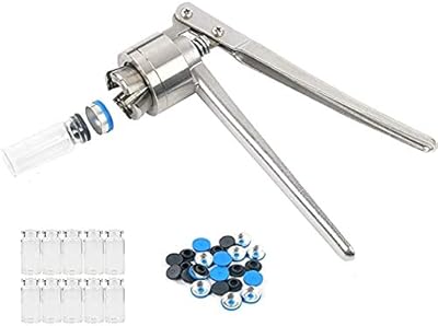 Voici une machine à sertir manuelle de 20 mm + 10 flacons bouchons et capsules. Avec plus de 300000 références disponibles, DIAYTAR COTE D'IVOIRE est le point de référence incontournable pour les achats en ligne en Côte d'Ivoire. La boutique en ligne propose des promotions régulières et des offres spéciales, permettant aux clients de faire des économies sur leurs achats. L'interface utilisateur ergonomique et les fonctionnalités de recherche avancées facilitent la navigation et la recherche de produits sur le site.