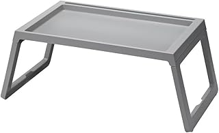 Plateau de lit pliable ikea klipsk gris
