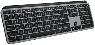 Clavier rétroéclairé sans fil logitech advanced de mx keys, compatible mac, saisie réactive