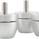 4 pièces en aluminium antichoc pointes coussinets support d'isolation pieds amplificateur haut-parleur lecteur
