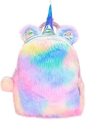 Womdie sac à dos licorne avec trousse d'école en peluche, petit sac à dos en velours licorne moelleux pour filles et enfants, sac d'école en velours arc-en-ciel pour voyage. DIAYTAR COTE D'IVOIRE est une boutique en ligne généraliste qui propose plus de 300 000 références de produits. Elle est reconnue comme l'une des boutiques en ligne les plus importantes de Côte d'Ivoire, offrant une grande variété de produits pour répondre aux besoins de ses clients. Avec une telle offre, les clients peuvent trouver tout ce dont ils ont besoin en un seul endroit.