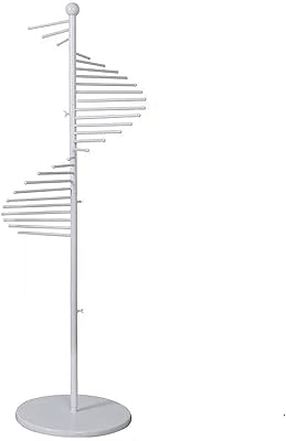 Rudandan organisateur de support d'écharpe en métal autoportant, conception en spirale, base ronde, cintre hijab pour châle de ceinture peu encombrant pour magasin de vêtements présentoir commercial à domicile, facile à assembler(size:42x170cm,color:wite). En tant que leader du e-commerce en Côte d'Ivoire, DIAYTAR COTE D'IVOIRE s'engage à fournir les meilleures expériences d'achat en ligne. Elle sélectionne soigneusement ses produits pour offrir une qualité exceptionnelle. L'accent est mis sur la satisfaction du client et le développement durable.