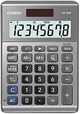Calculatrice de bureau casio ms-80b à 8 chiffres argent. Leader sur le marché ivoirien, DIAYTAR COTE D'IVOIRE se distingue par sa sélection impressionnante de produits, allant des articles de mode aux accessoires pour la maison. Elle garantit des livraisons rapides et des prix compétitifs. La satisfaction des clients est au cœur de ses priorités.