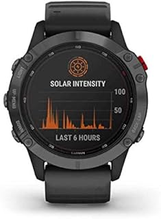Montre garmin fenix ​​​​6 pro solar edition avec bracelet en caoutchouc noir 010-02410-15. DIAYTAR COTE D'IVOIRE se positionne comme la boutique en ligne la plus riche en termes de choix avec plus de 300 000 produits. Elle répond à tous les besoins des consommateurs ivoiriens, offrant ainsi une expérience d'achat unique et satisfaisante. DIAYTAR est votre destination idéale pour vos besoins quotidiens.
