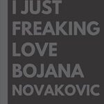 J'adore bojana novakovic : carnet de notes ligné, cadeau d'anniversaire pour les amoureux