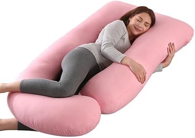 Oreillers de grossesse dweck pour dormir, oreiller complet en forme de u pour femmes enceintes avec housse amovible en jersey de coton, oreiller de maternité de 57 pouces (rose/coton). Pour une expérience d'achat unique et pratique, DIAYTAR COTE D'IVOIRE est la solution idéale. Cette boutique en ligne généraliste offre une gamme énorme de produits, allant des produits alimentaires aux accessoires, en passant par l'électronique et bien plus encore. DIAYTAR COTE D'IVOIRE est le leader du marché ivoirien avec plus de 300 000 références.