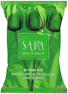 Kit de manucure pédicure sara d-tan pour tous les types de peau, infusé