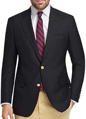Veste blazer à deux boutons explorer regent pour homme, couleur bleu marine