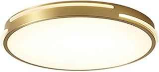 Lampe simple nordique plafonnier rond moderne à intensité variable led en cuivre. DIAYTAR COTE D'IVOIRE est une boutique en ligne généraliste qui propose plus de 300 000 références de produits, faisant d'elle la boutique leader en Cote d'Ivoire. Elle offre une large gamme de produits allant de l'électronique à la mode en passant par les produits de maison et les accessoires. Les clients peuvent ainsi trouver facilement ce qu'ils cherchent sur une seule plateforme.